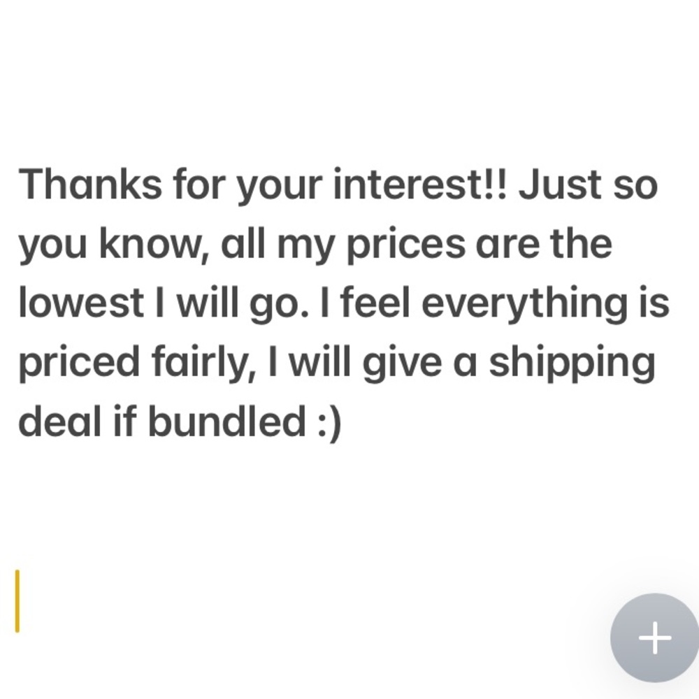 Lowest prices!!
